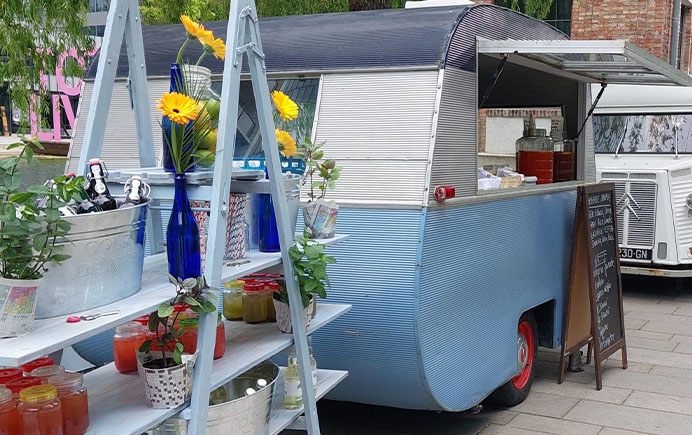 Tages-Pauschale Bartruck „Vintage Caravan“	                             